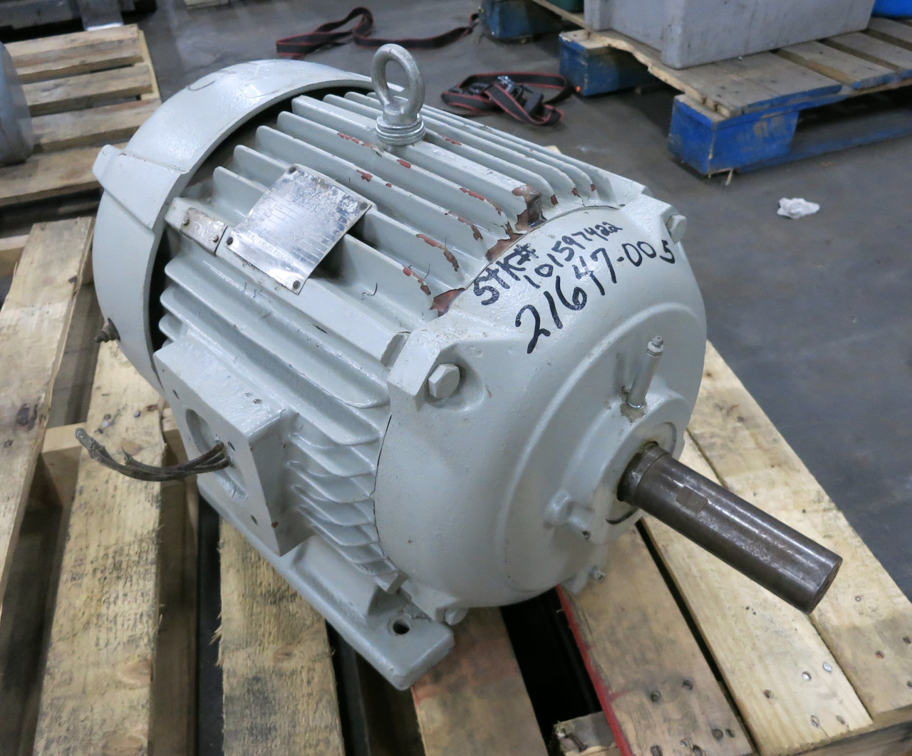 Westinghouse 7.5 HP AC Motor 440V Life-Line 284U ABFC 870